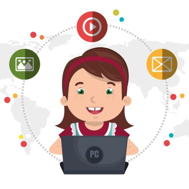 Online çocuklar tasarım