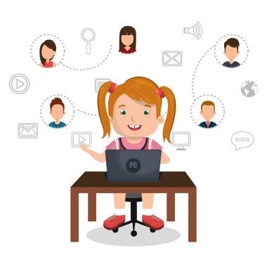 Online çocuklar tasarım