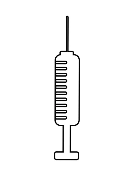 孤立的注射图标设计 — 图库矢量图片