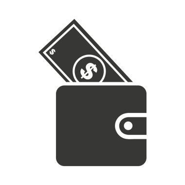 m-cüzdanda faturaları izole simgesi