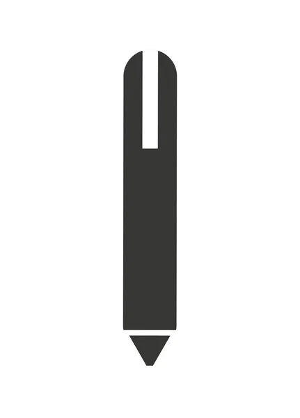 Pen geïsoleerd pictogram ontwerp — Stockvector