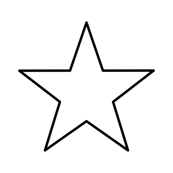 звезда одиночный дизайн иконок

