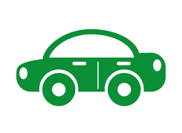 Auto silhouette isolato icona di design — Vettoriale Stock