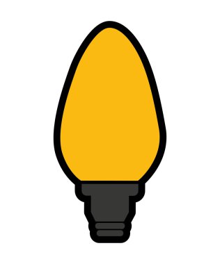 izole ampul simgesi tasarım