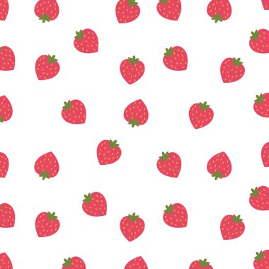 arka plan çilek simgesi tasarım izole