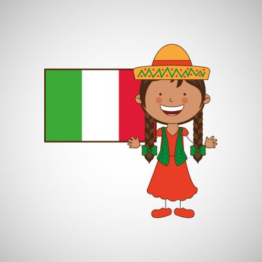 Dünya tasarım etrafında çocuklar