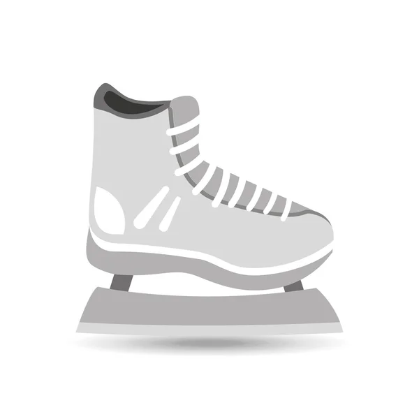Skate geïsoleerd ontwerp — Stockvector