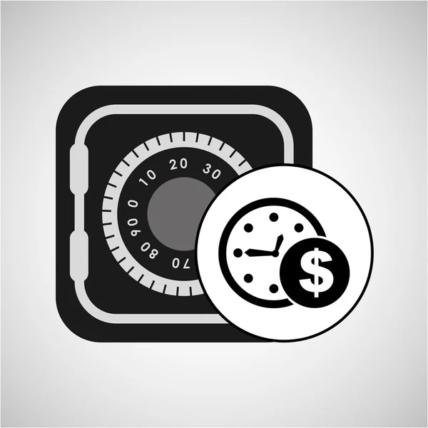 Conception de concept argent — Image vectorielle