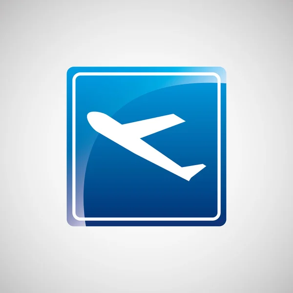 Letiště terminál design — Stockový vektor
