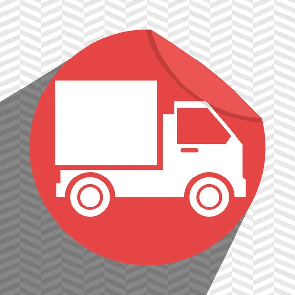 Progettazione icona camion — Vettoriale Stock