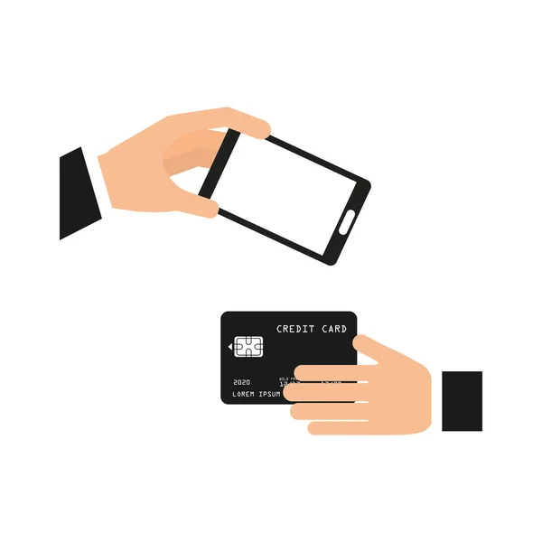 Creditcard ontwerp — Stockvector