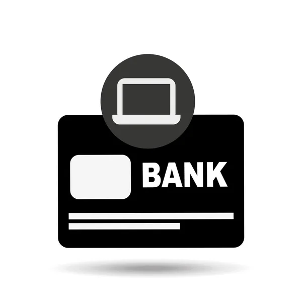 Projekt karty kredytowej — Wektor stockowy