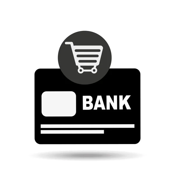 Kreditkartendesign — Stockvektor