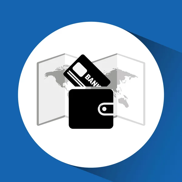 Creditcard ontwerp — Stockvector