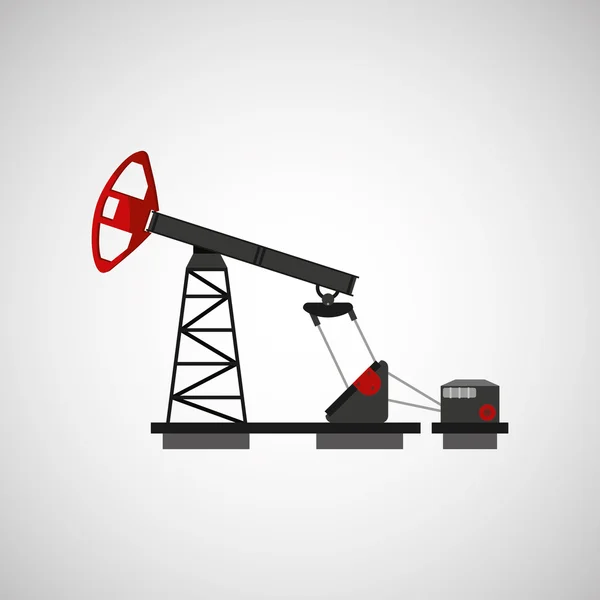 Projeto da indústria petrolífera —  Vetores de Stock