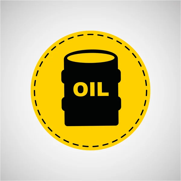 Oil industry design — Stock Vector