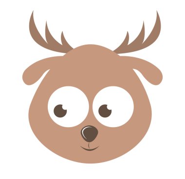 Sevimli geyik karakter  