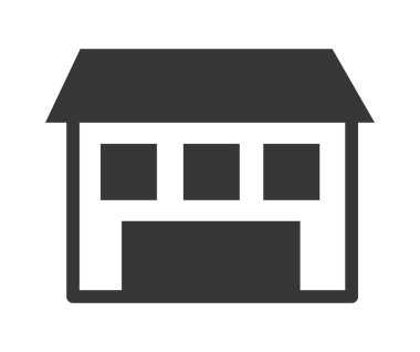 ev siluet simge tasarım