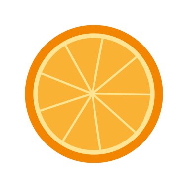 narenciye meyve izole simgesi