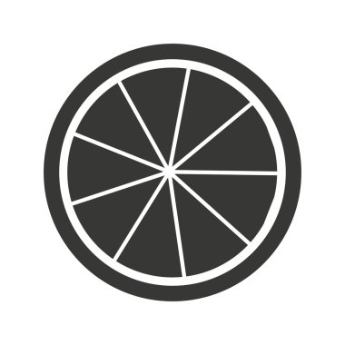 narenciye meyve simgesi tasarım