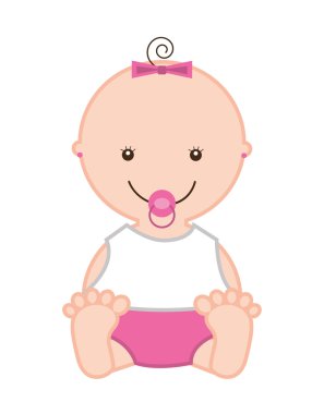 küçük bebek simgesi tasarım