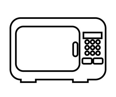 fırın mikrodalga simgesi tasarım
