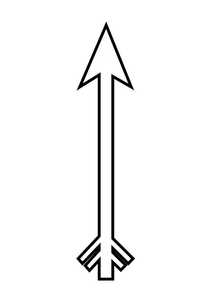 Desenho do ícone de seta — Vetor de Stock