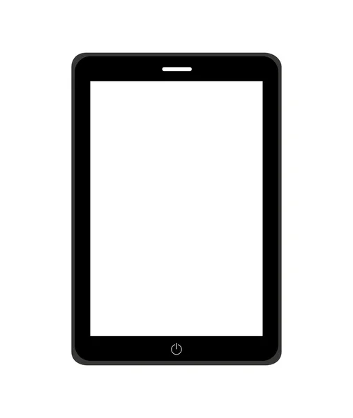 Elektronická kniha v tabletu — Stockový vektor