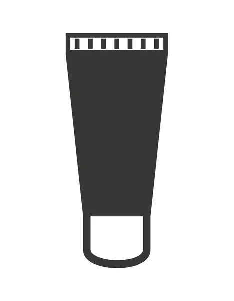 Botella de crema de maquillaje — Vector de stock