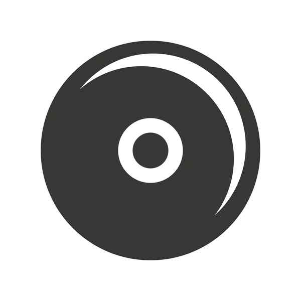 Diseño del icono del reproductor de CD — Vector de stock