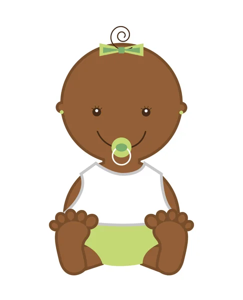 Beetje baby pictogram ontwerp — Stockvector