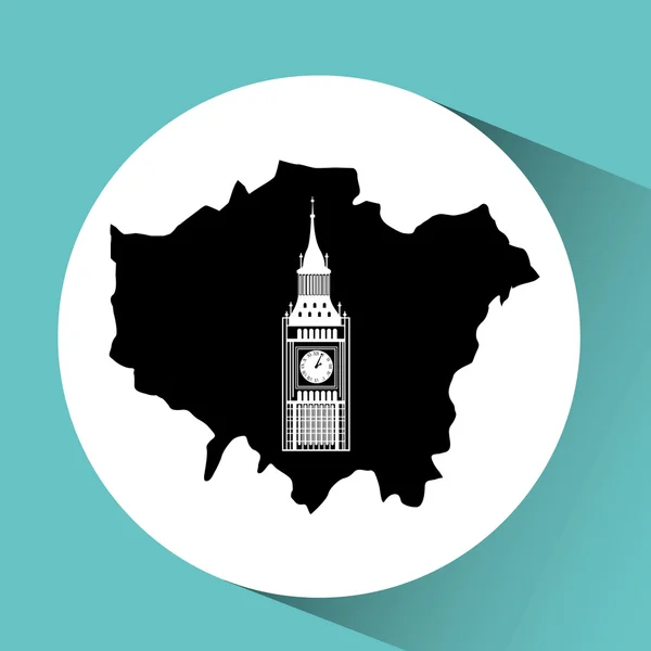 London stad design — Stockvector