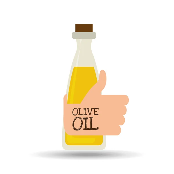 Diseño del aceite de oliva — Vector de stock