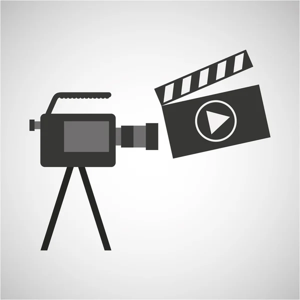 Video camera design — Stock Vector