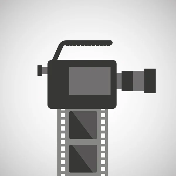 Design della videocamera — Vettoriale Stock