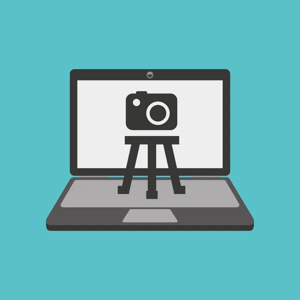 Видео камера дизайн — стоковый вектор