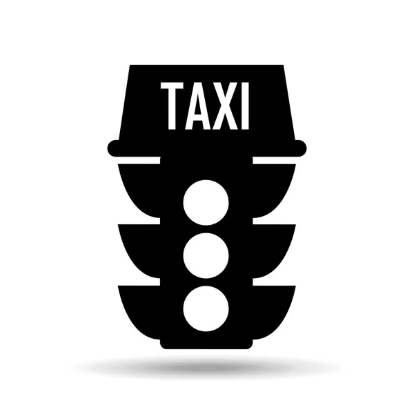 Taxi service design — Stock Vector