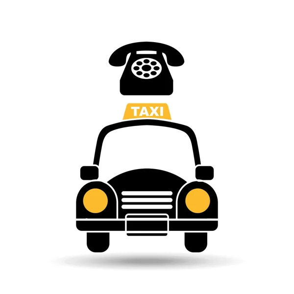 Taxi service design — Stock vektor