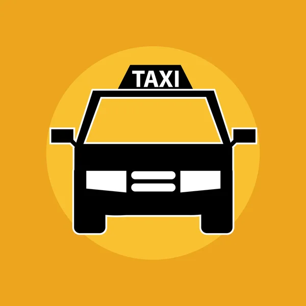 Design des Taxidienstes — Stockvektor