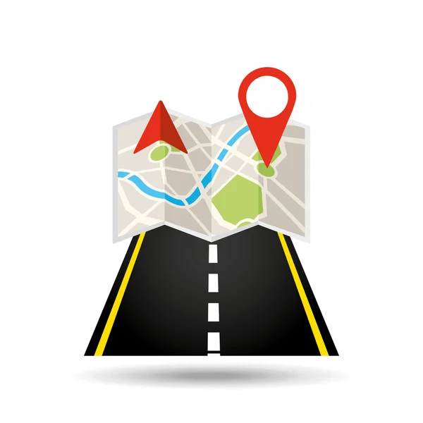 Gps service design – Stock-vektor