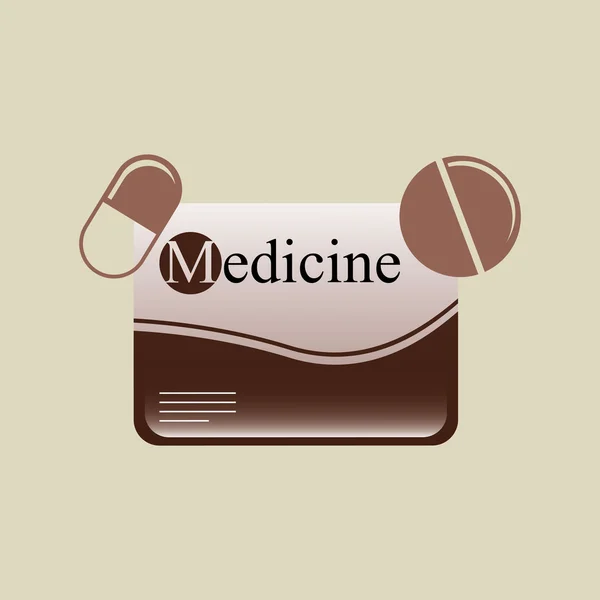 Diseño médico sanitario — Archivo Imágenes Vectoriales