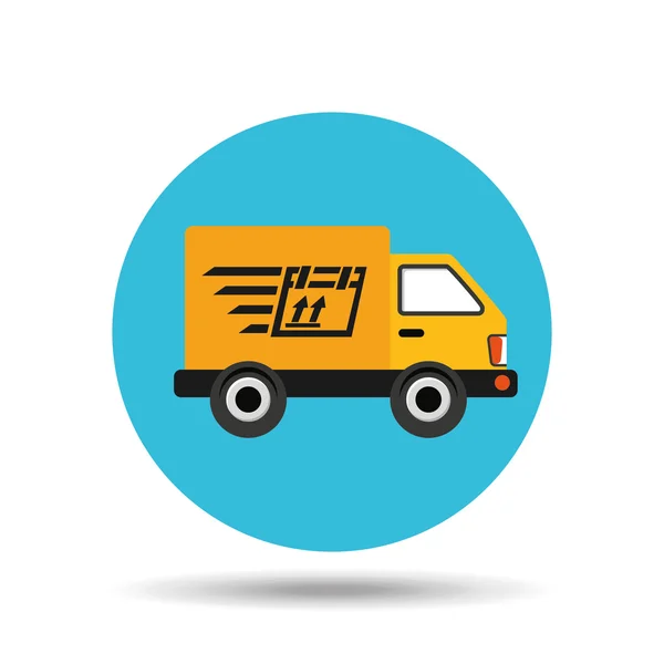 Delivery service design — Stock Vector