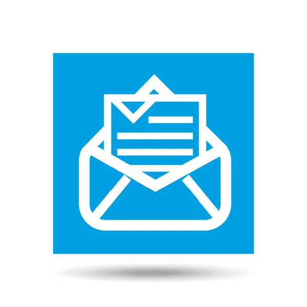 Diseño de configuración de correo electrónico — Vector de stock