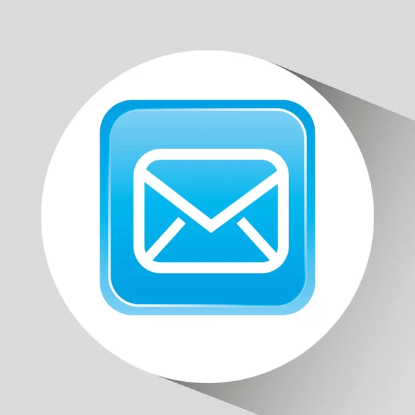 Design der E-Mail-Einstellungen — Stockvektor