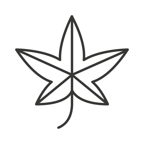 Дизайн иконки из листа природы — стоковый вектор
