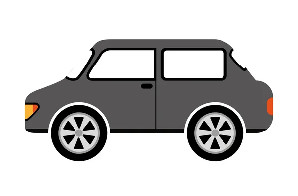 Sedan style car isolated icon design — Stock Vector