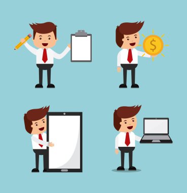 Başarılı bir iş adamı karakteri 