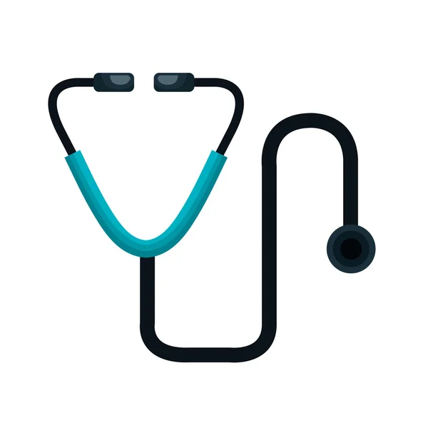 Medical stethoscope icon design — Stock Vector