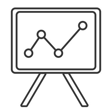 siyah beyaz ofis tahtası, vektör grafiği