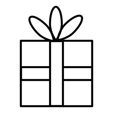 izole hediye kutusu konteyner, vektör grafiği